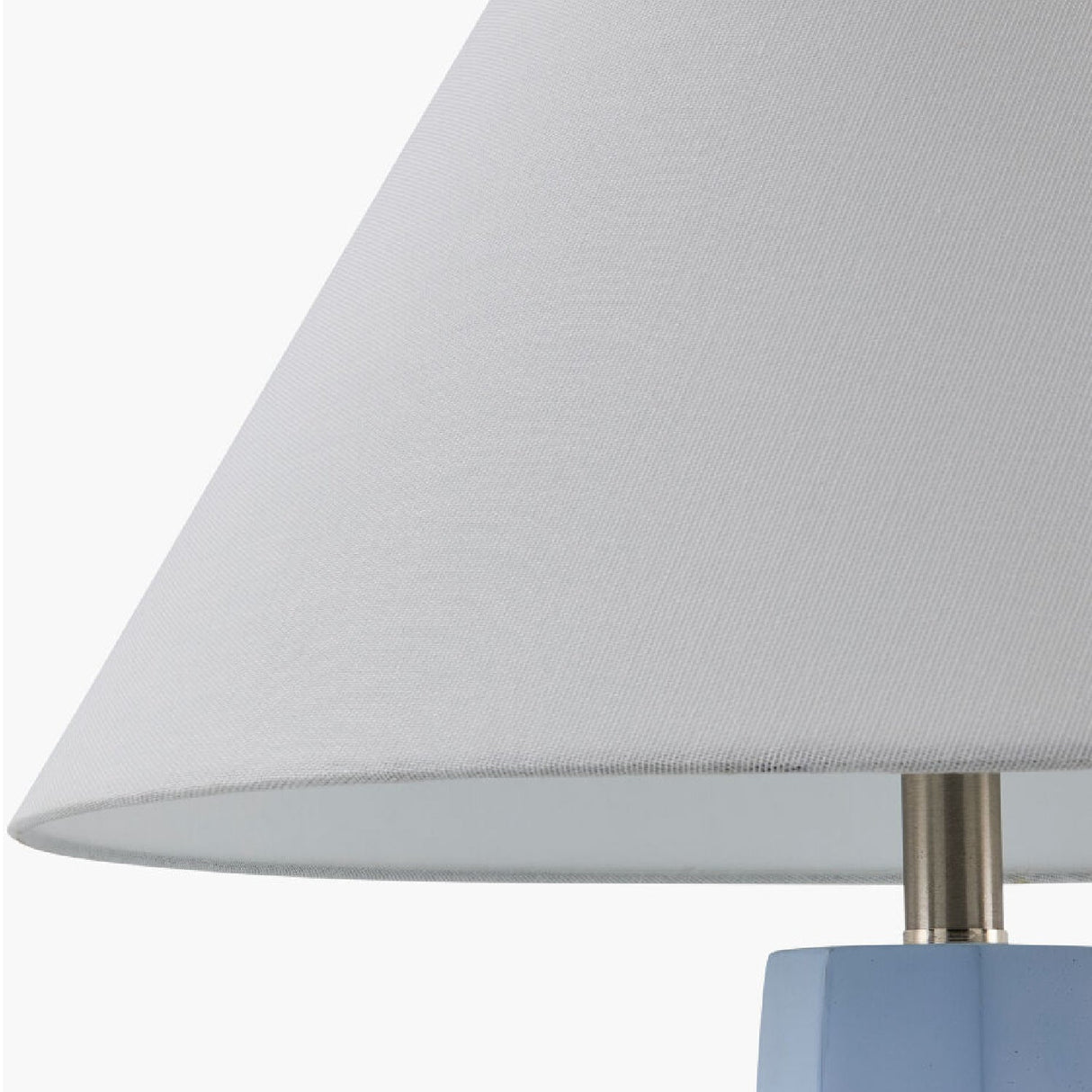 Modern European furniture - Painted Cement Linen Table Lamp - www.oroa.com