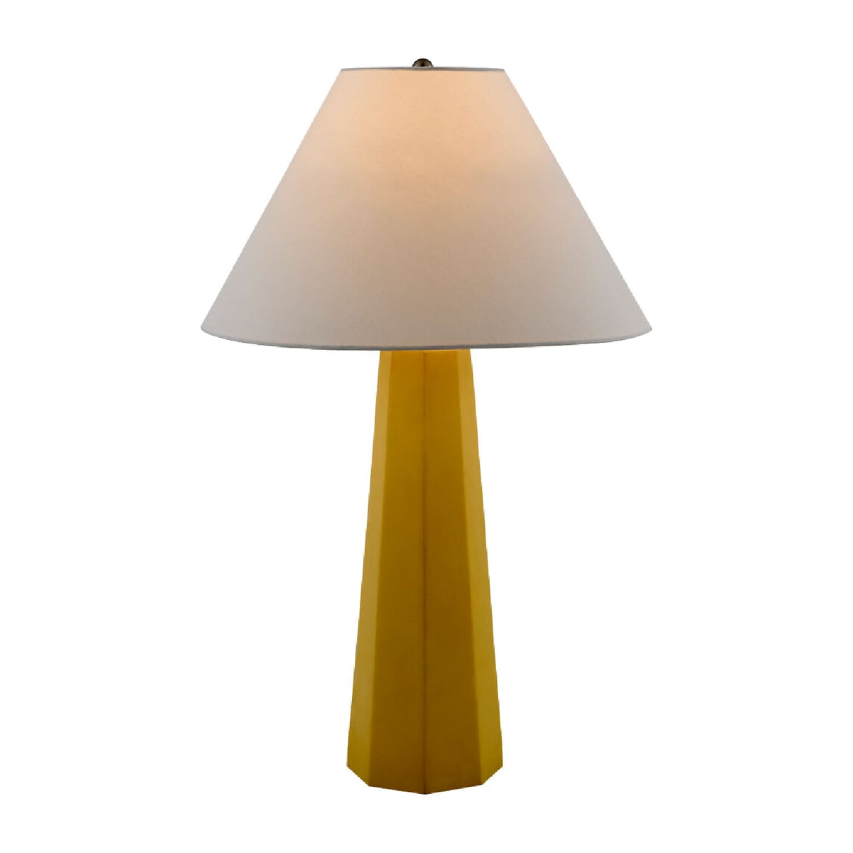 Modern European furniture - Painted Cement Linen Table Lamp - www.oroa.com