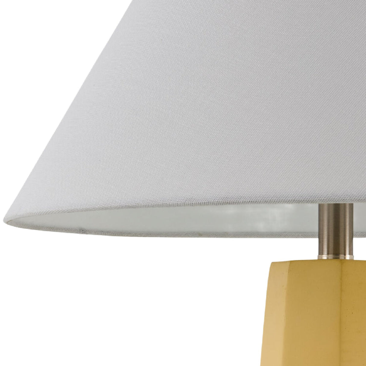 Modern European furniture - Painted Cement Linen Table Lamp - www.oroa.com