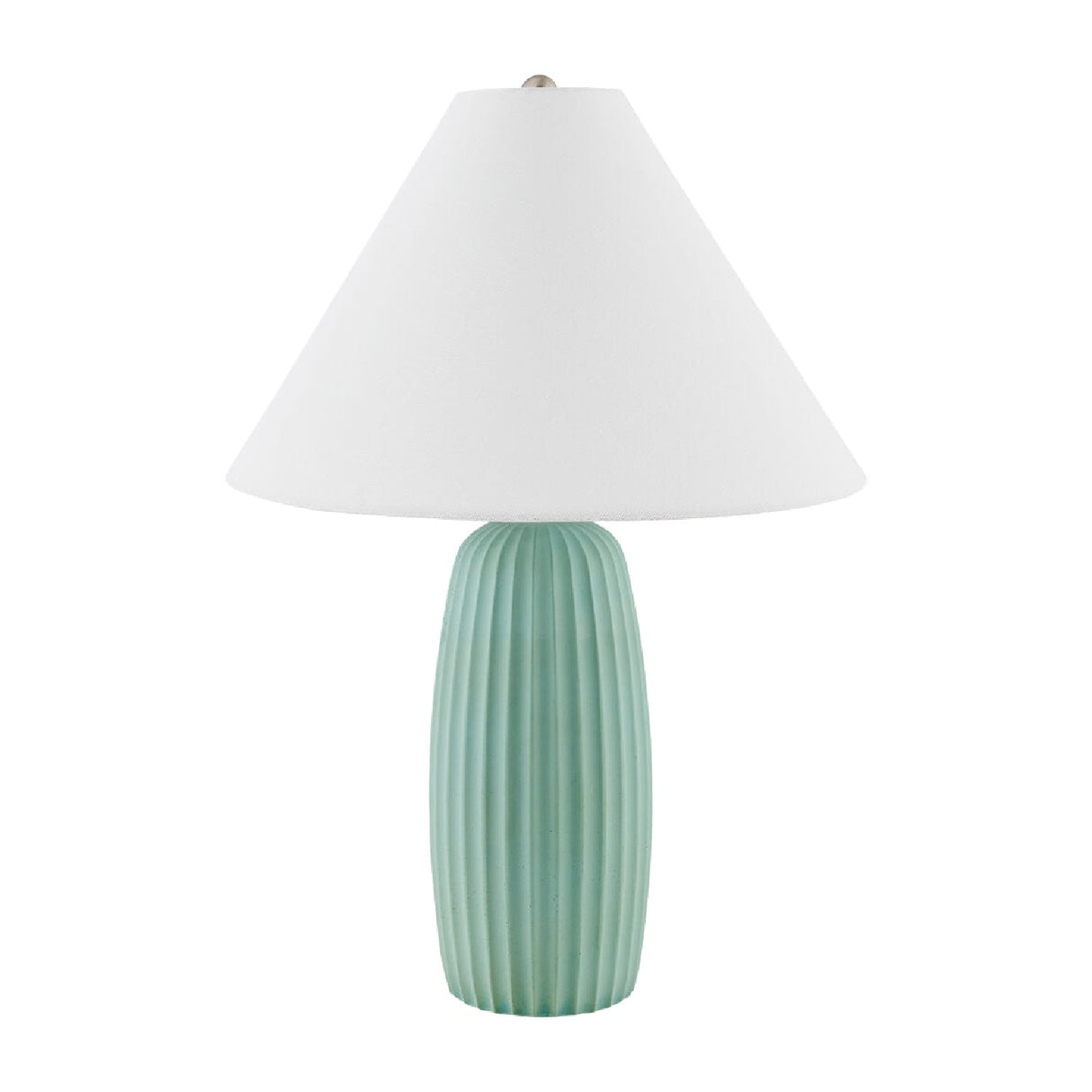 Modern European furniture - Painted Cement Linen Table Lamp - www.oroa.com