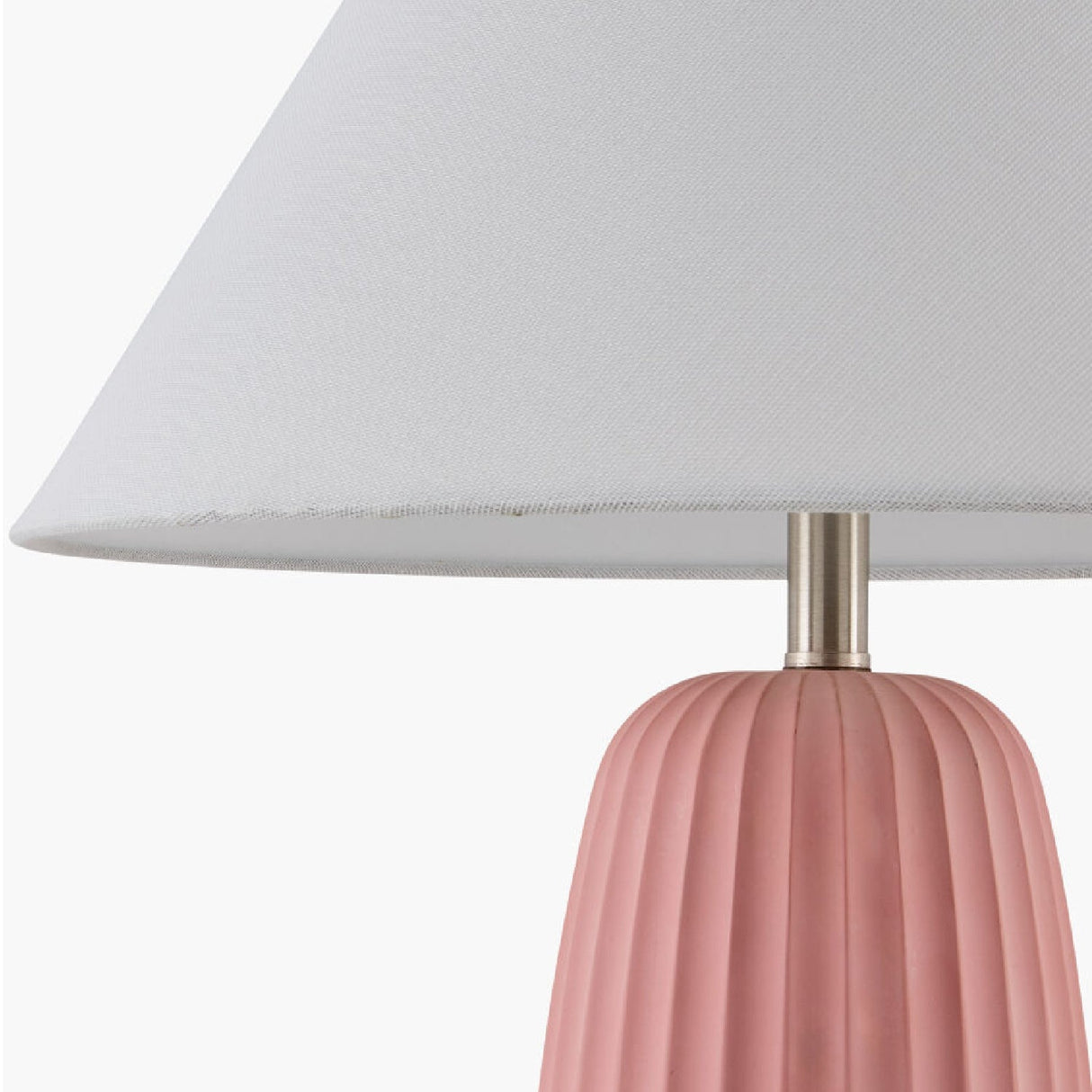 Modern European furniture - Painted Cement Linen Table Lamp - www.oroa.com