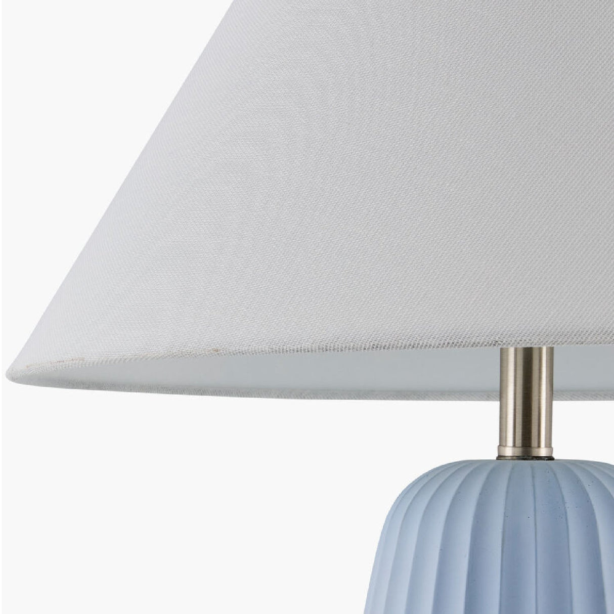 Modern European furniture - Painted Cement Linen Table Lamp - www.oroa.com