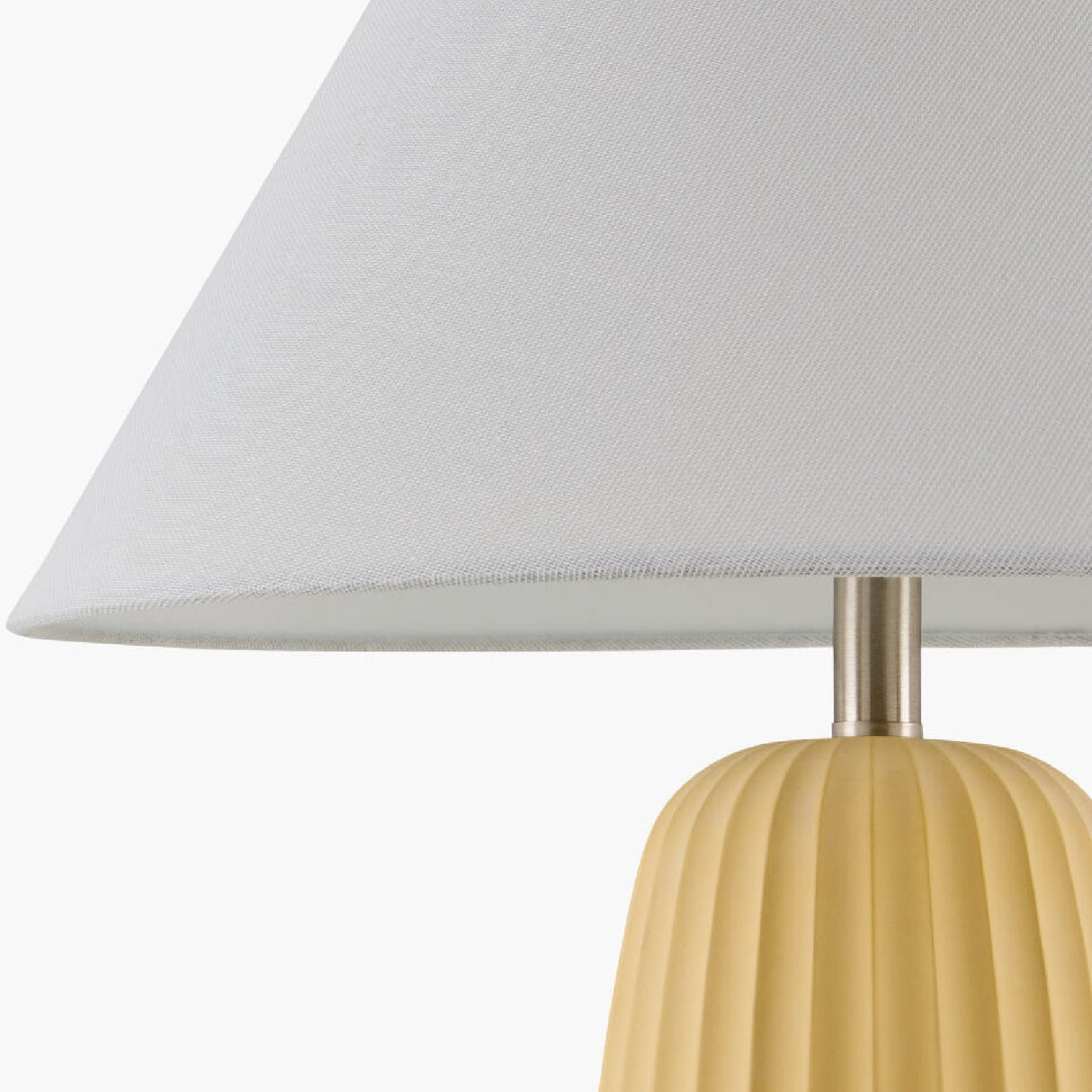 Modern European furniture - Painted Cement Linen Table Lamp - www.oroa.com