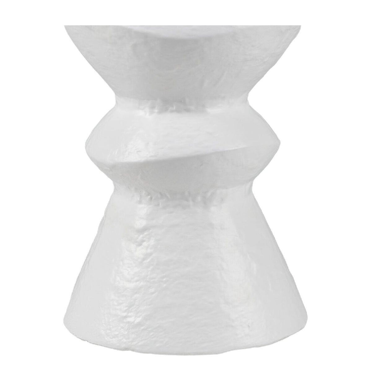 Modern European furniture - White Ceramic Sculpted Table Lamp - www.oroa.com