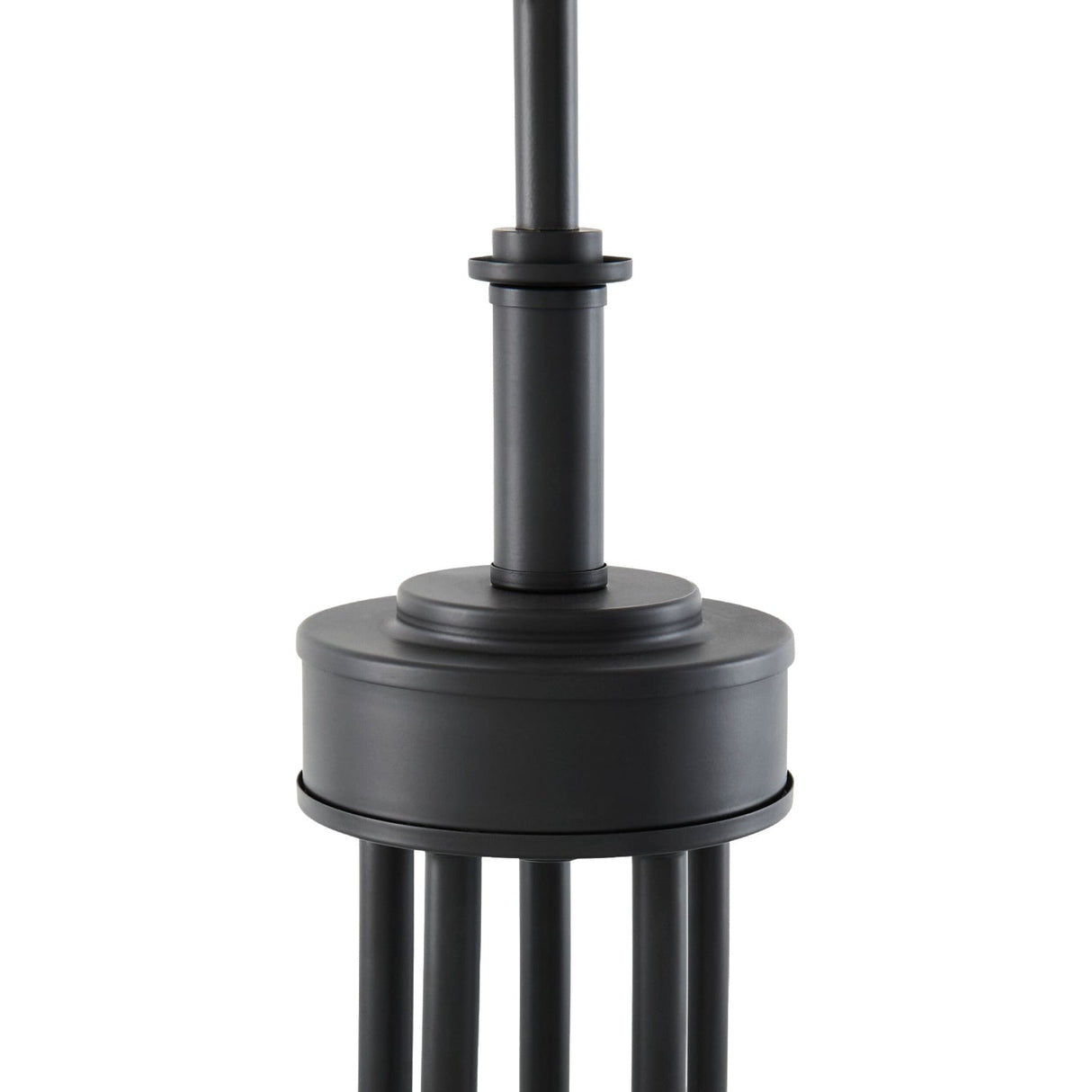 Modern European furniture - White Linen 5-Light Chandelier - www.oroa.com