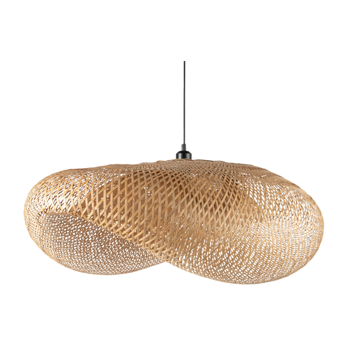 Braided Bamboo Pendant Lamp | Oroa.com