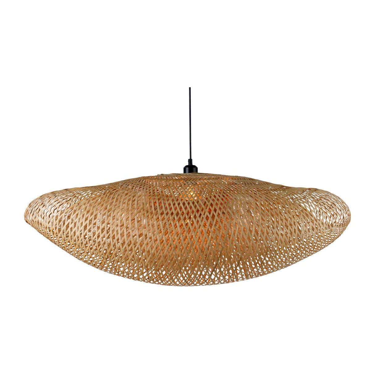 Modern European furniture - Braided Bamboo Pendant Lamp - www.oroa.com