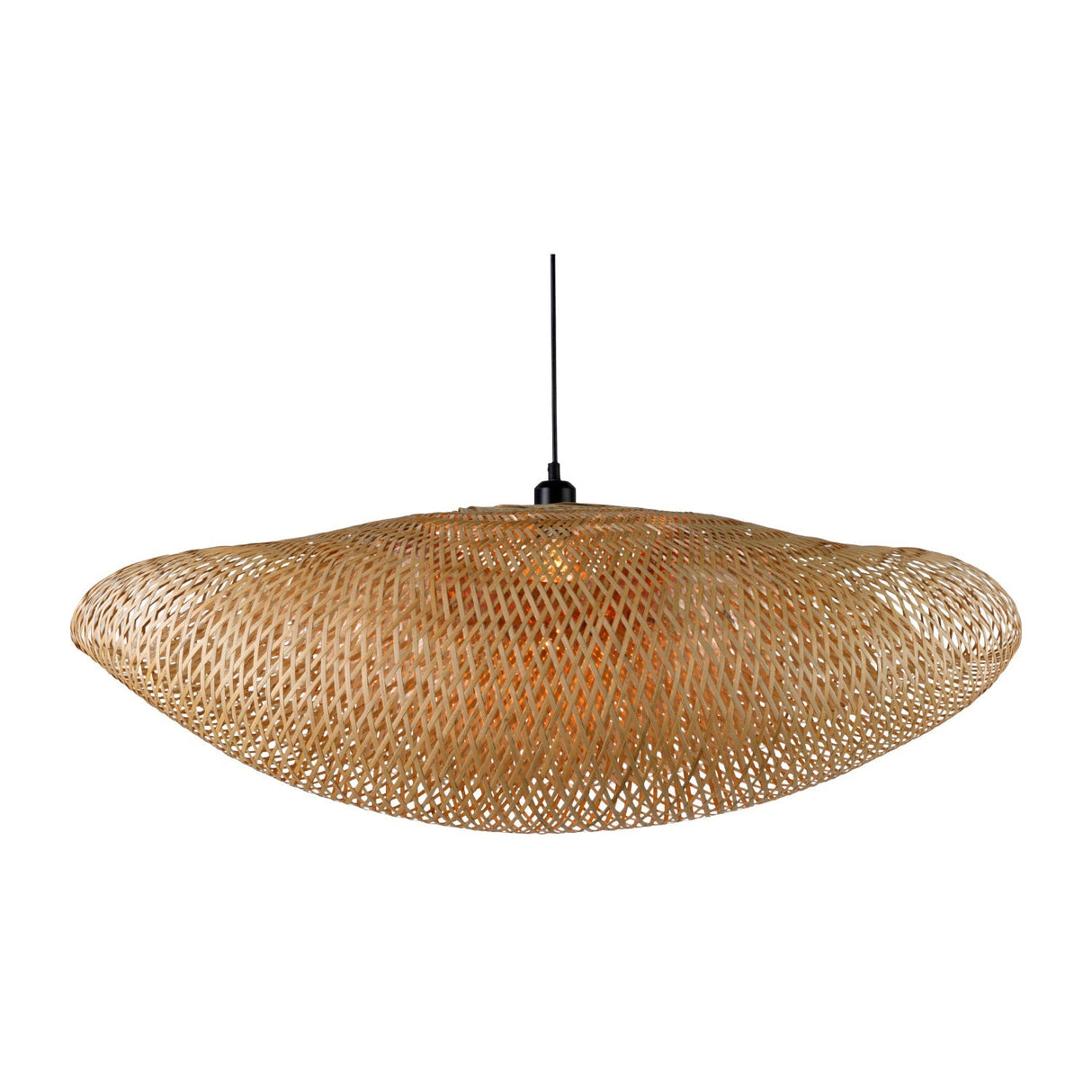 Modern European furniture - Braided Bamboo Pendant Lamp - www.oroa.com