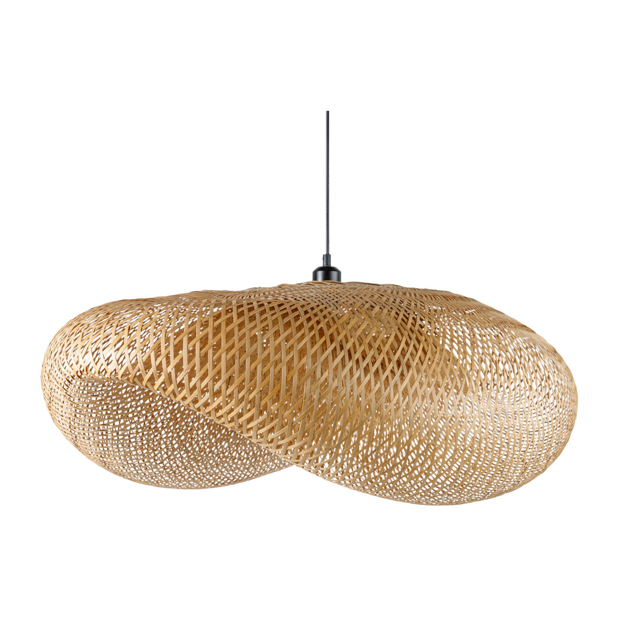 Braided Bamboo Pendant Lamp | Oroa.com