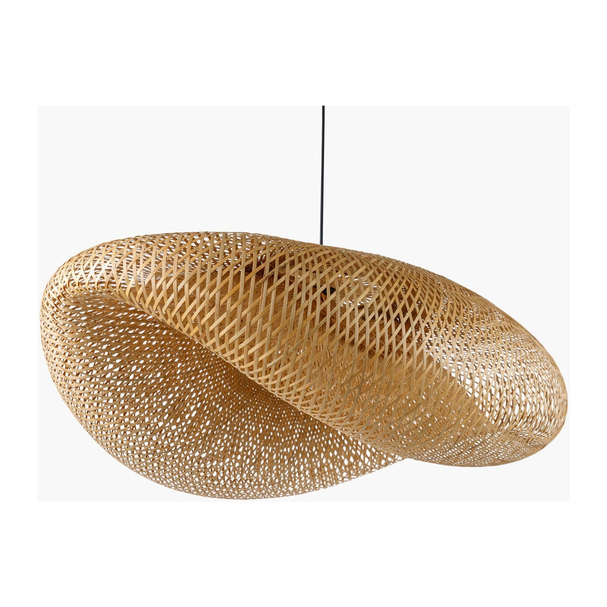 Modern European furniture - Braided Bamboo Pendant Lamp - www.oroa.com