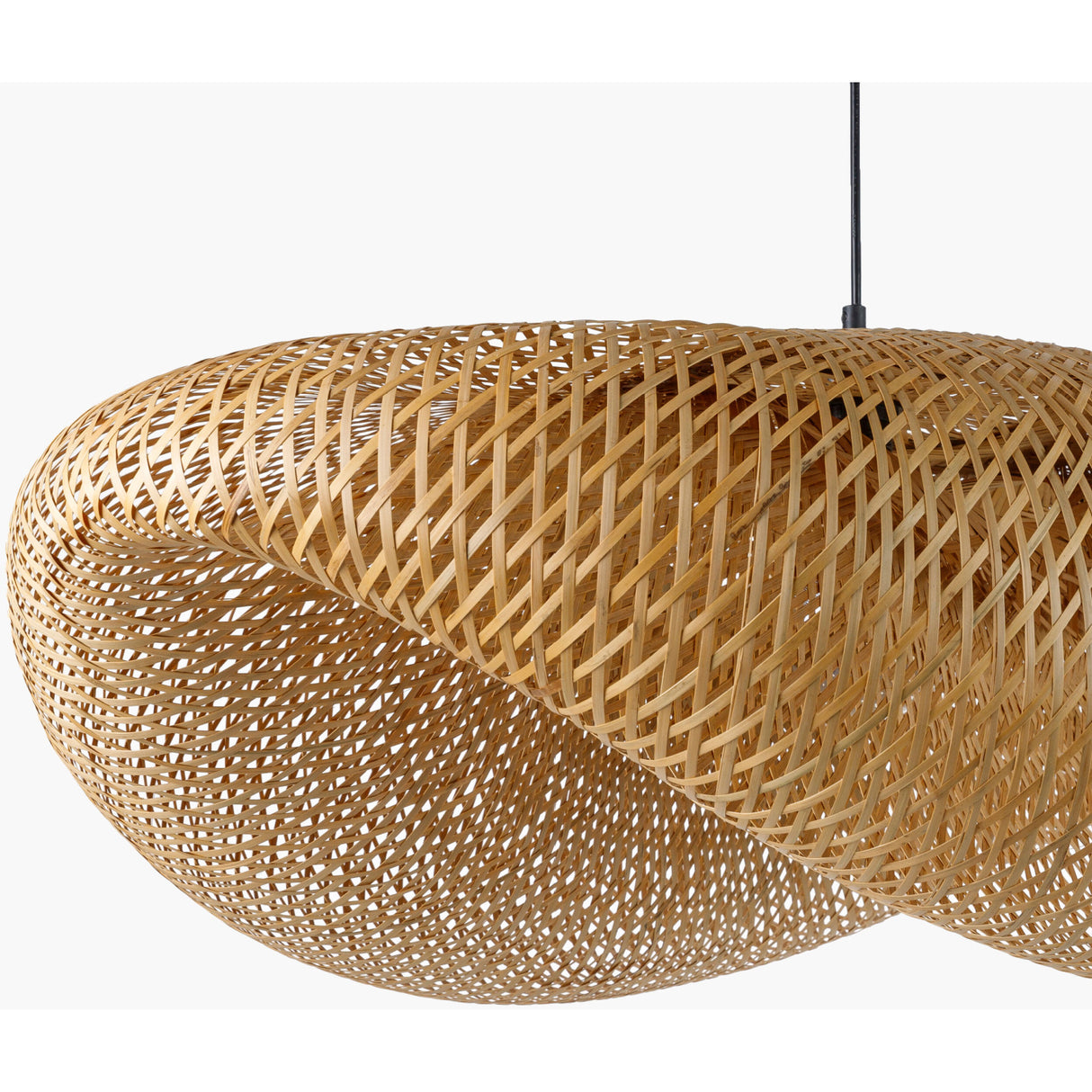 Braided Bamboo Pendant Lamp | Oroa.com