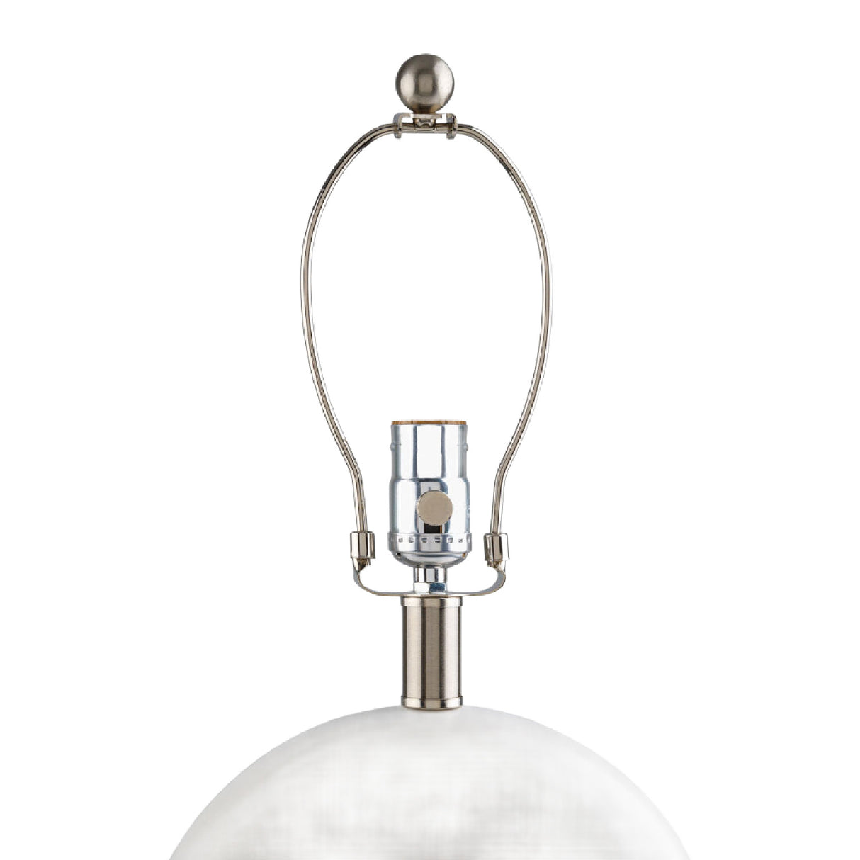 Modern European furniture - White Arched Ceramic Table Lamp - www.oroa.com