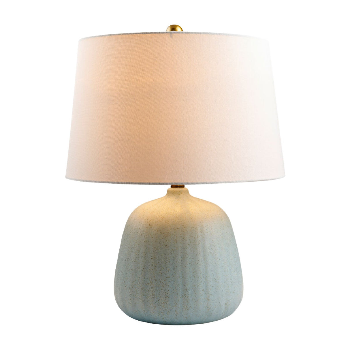 Modern European furniture - Dotted Ceramic Accent Table Lamp - www.oroa.com