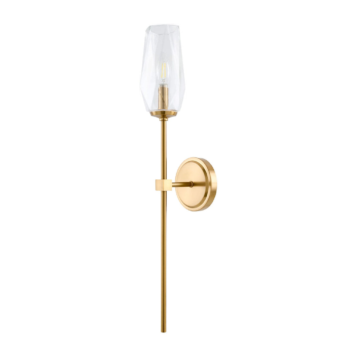 Modern European furniture - Clear Glass Shade Wall Lamp - www.oroa.com