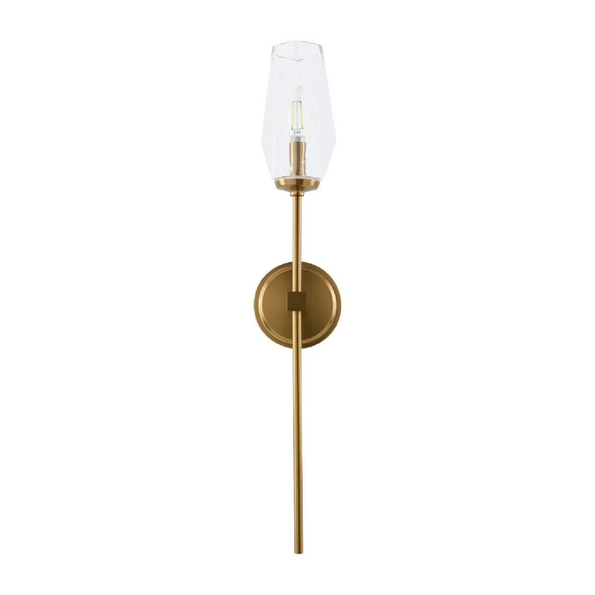Modern European furniture - Clear Glass Shade Wall Lamp - www.oroa.com