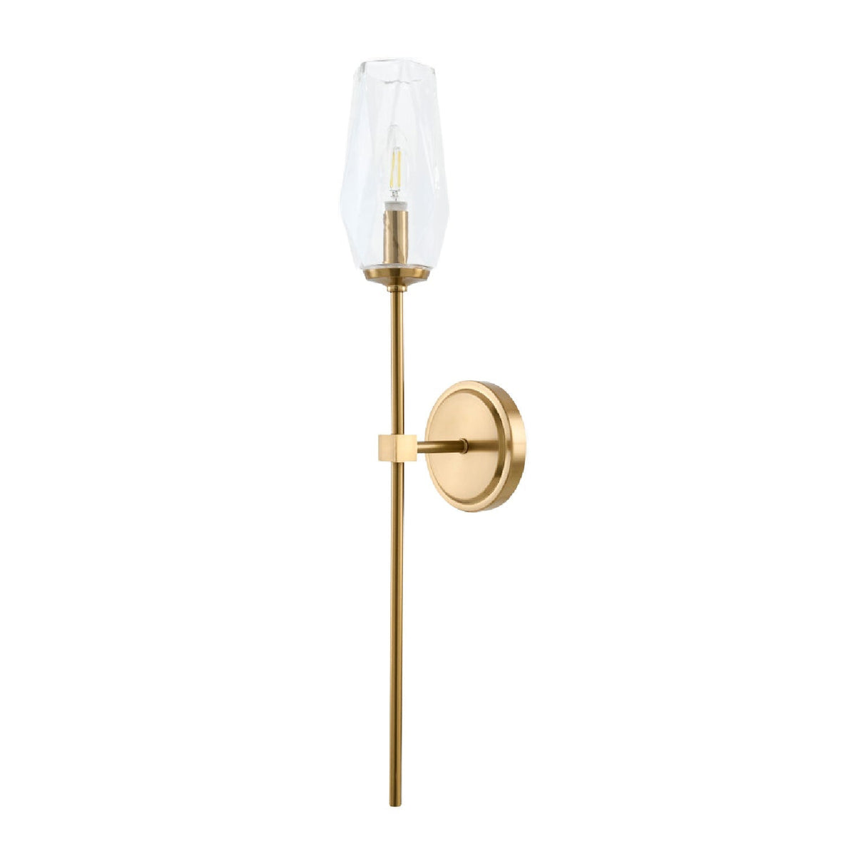 Modern European furniture - Clear Glass Shade Wall Lamp - www.oroa.com
