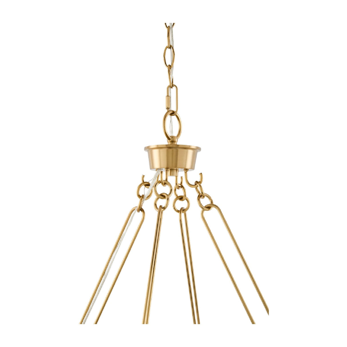 Modern European furniture - Faceted Clear Glass Chandelier - www.oroa.com