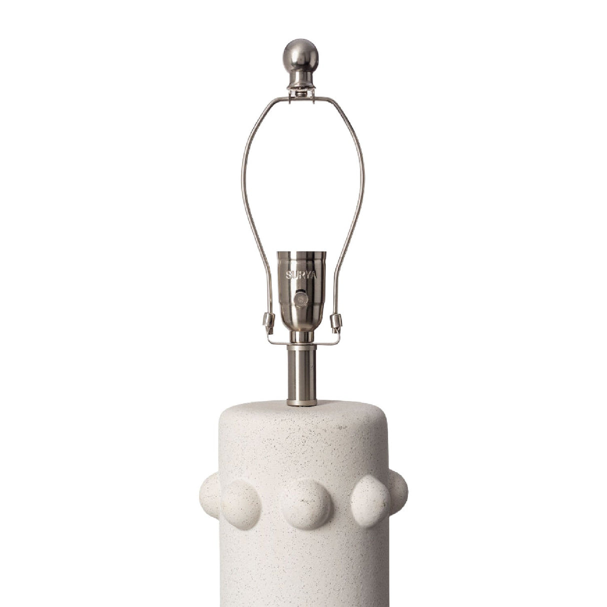 Modern European furniture - Cream Ceramic Linen Table Lamp - www.oroa.com
