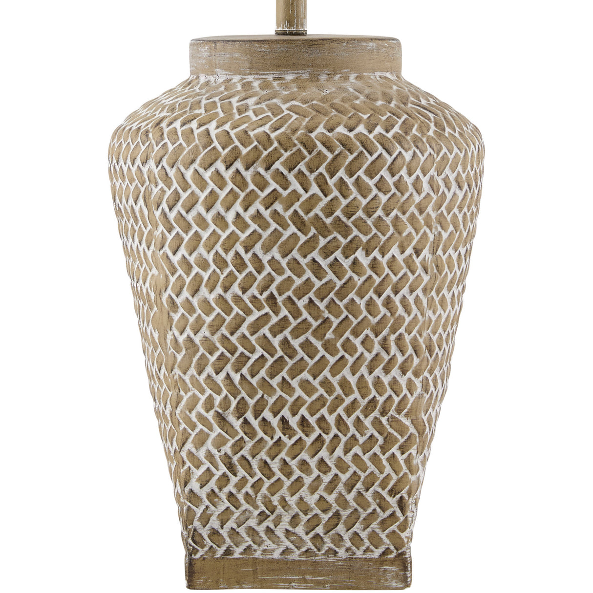 Embossed Pattern Ceramic Table Lamp | Oroa.com