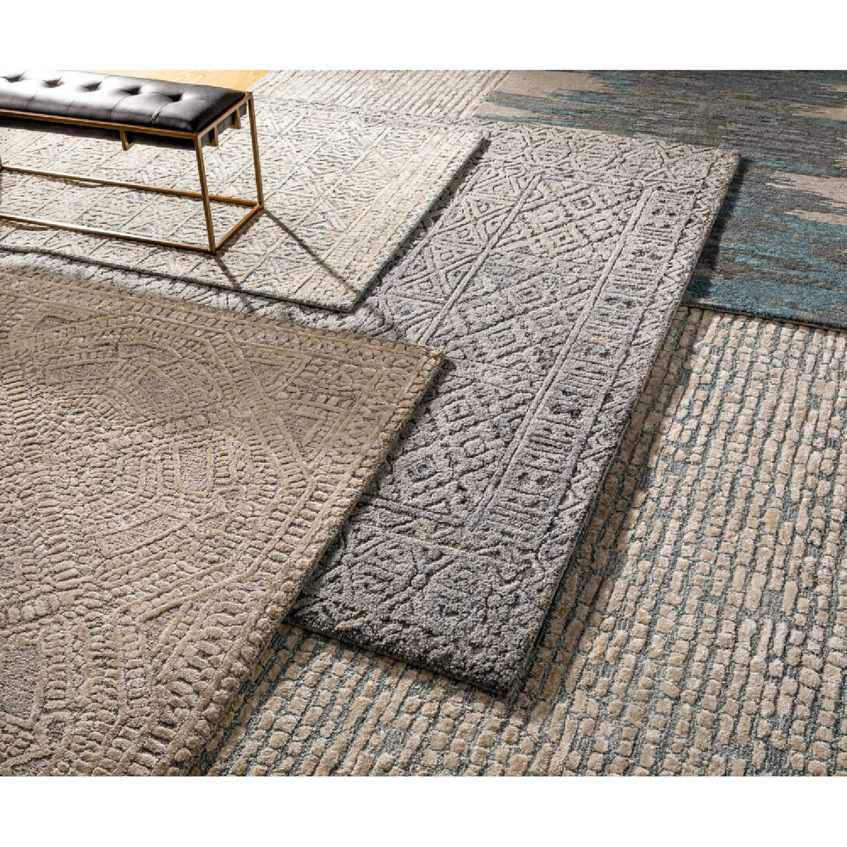 Modern furniture - Hand-Tufted Viscose Blen Carpet - www.oroa.com