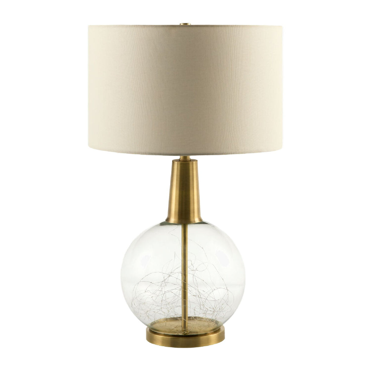 Modern European furniture - Clear Glass Base Table Lamp S - www.oroa.com