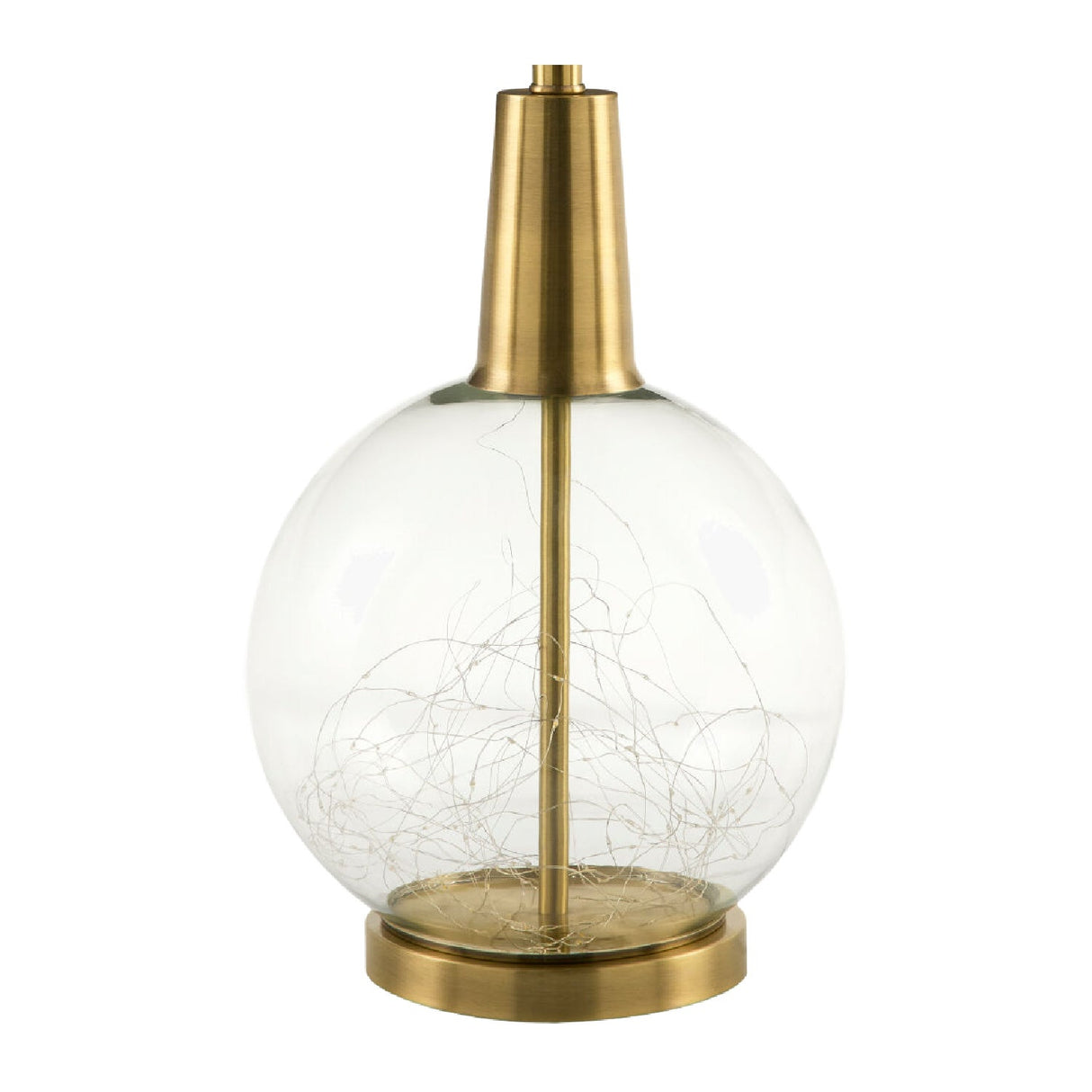 Modern European furniture - Clear Glass Base Table Lamp S - www.oroa.com