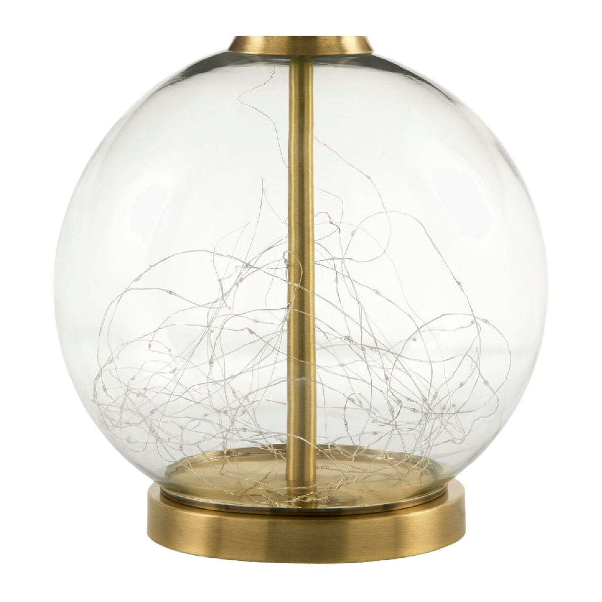 Modern European furniture - Clear Glass Base Table Lamp S - www.oroa.com
