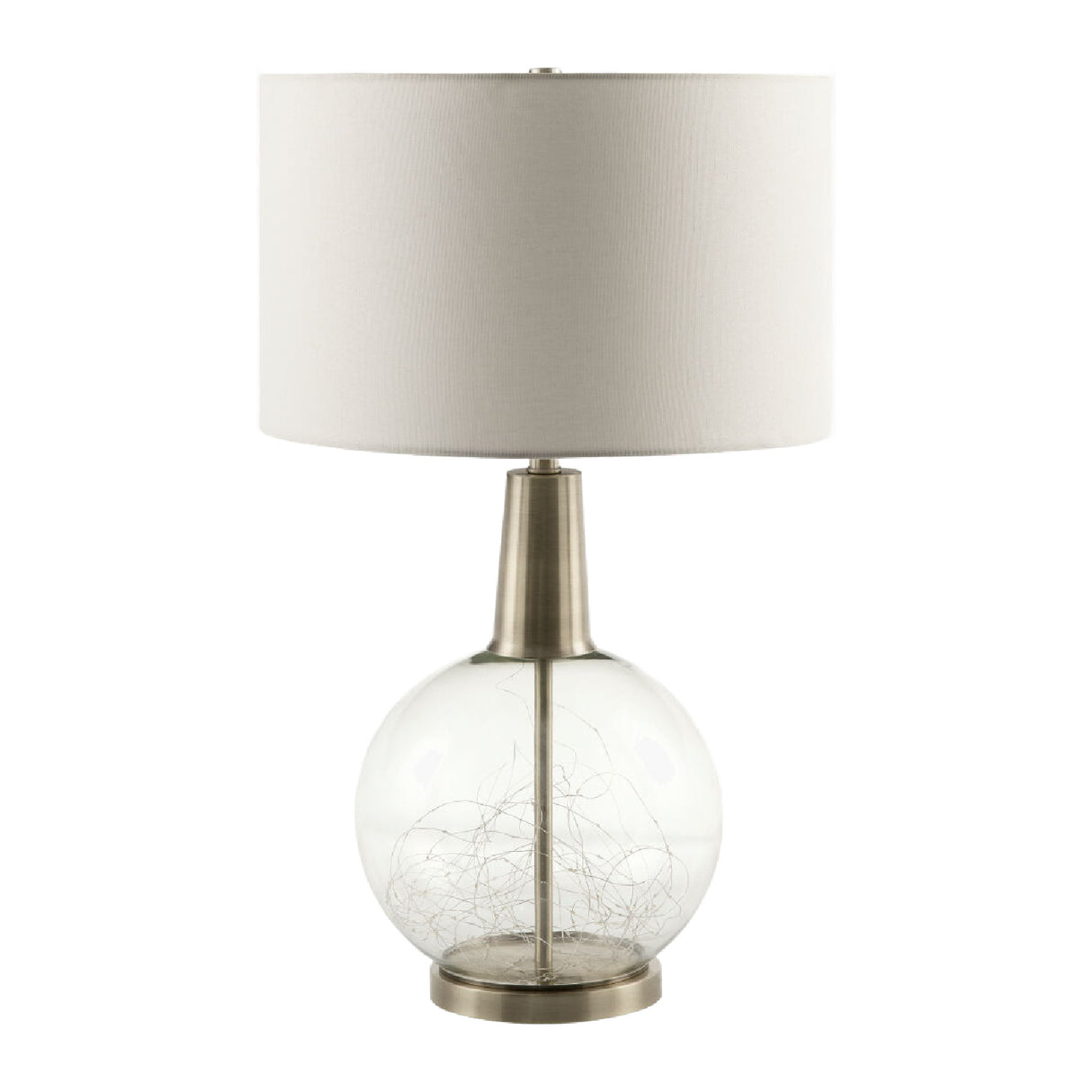 Modern European furniture - Clear Glass Base Table Lamp S - www.oroa.com | Oroa.com