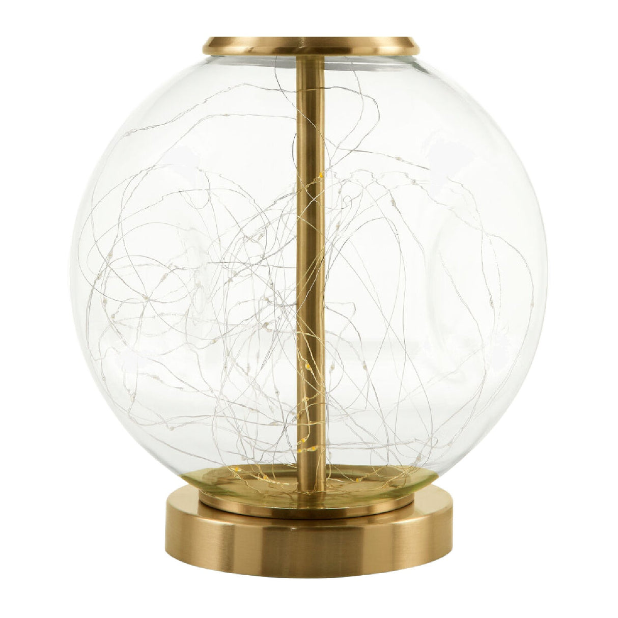 Modern European furniture - Clear Glass Base Table Lamp L - www.oroa.com