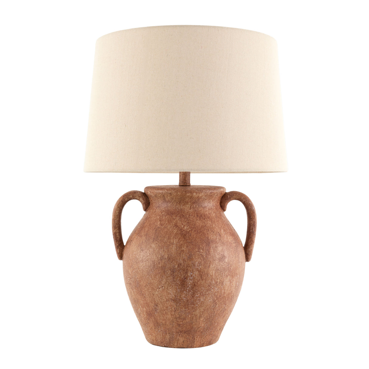 Modern European furniture - Red Ceramic Accent Table Lamp - www.oroa.com