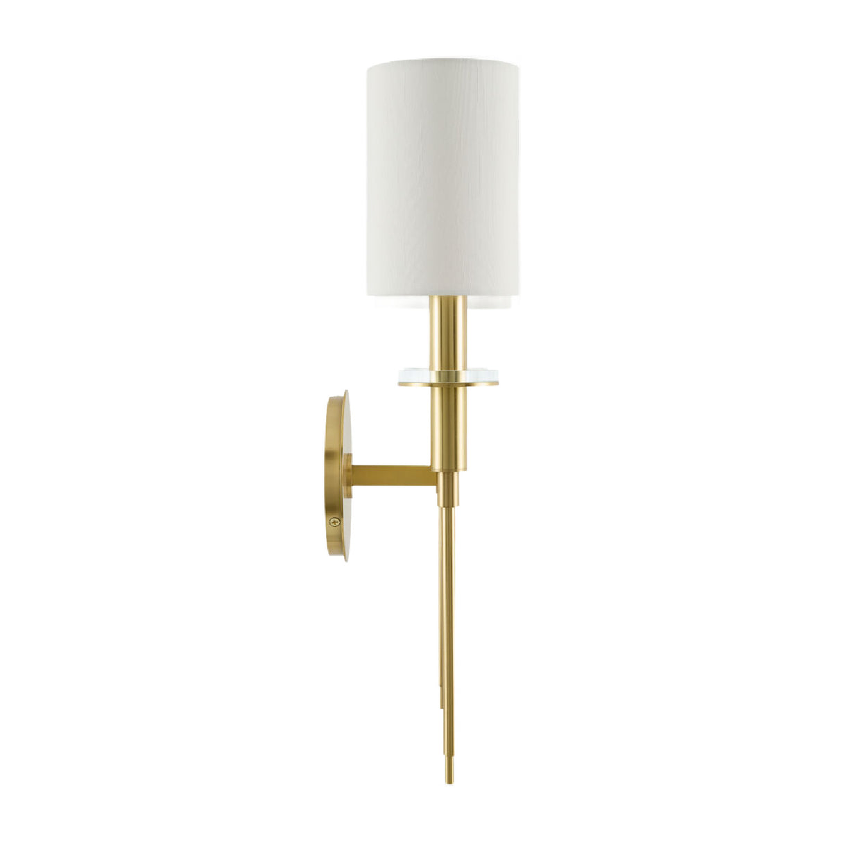 Modern European furniture - White Dual-Shade Wall Lamp - www.oroa.com