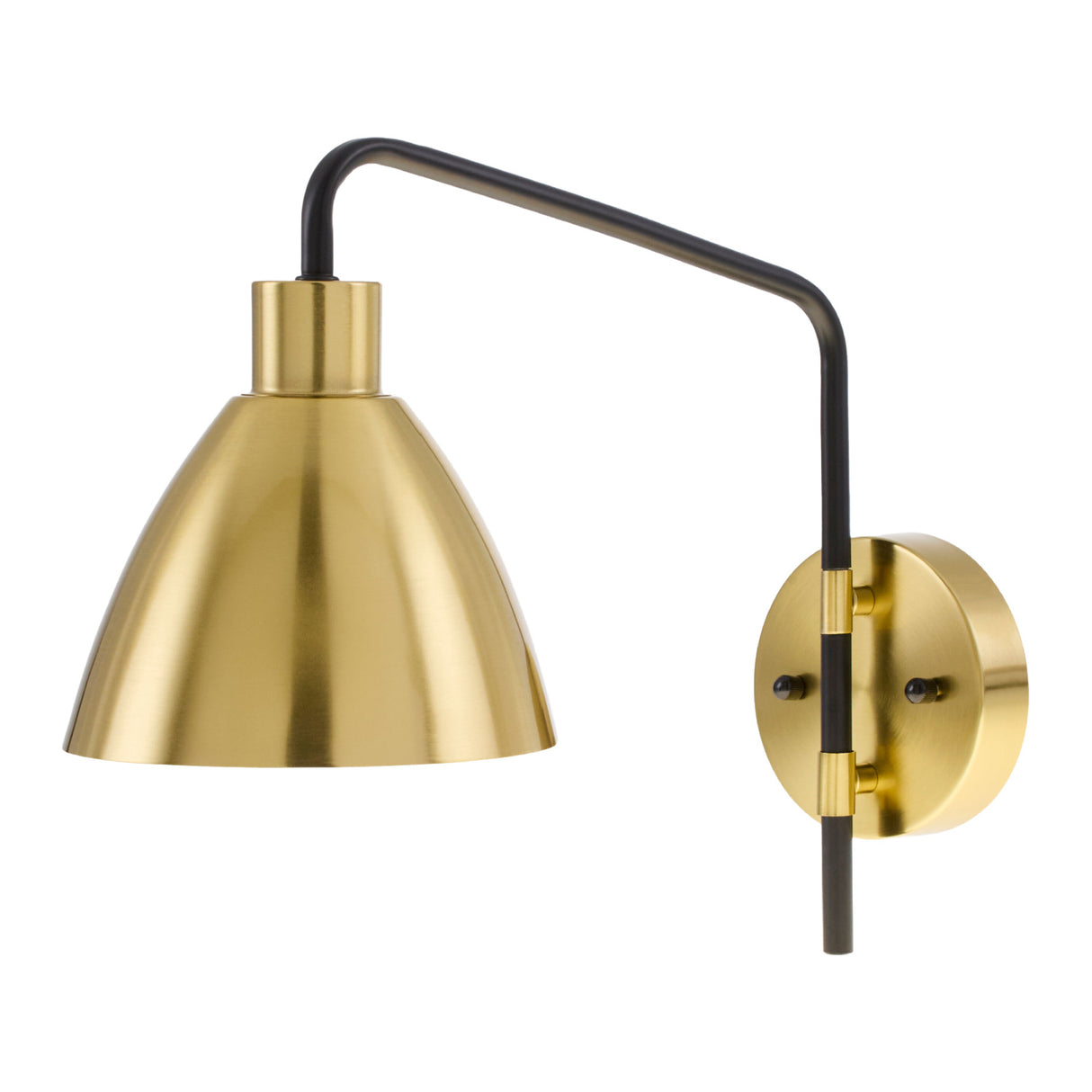 Modern European furniture - Gold Shade Wall Lamp - www.oroa.com