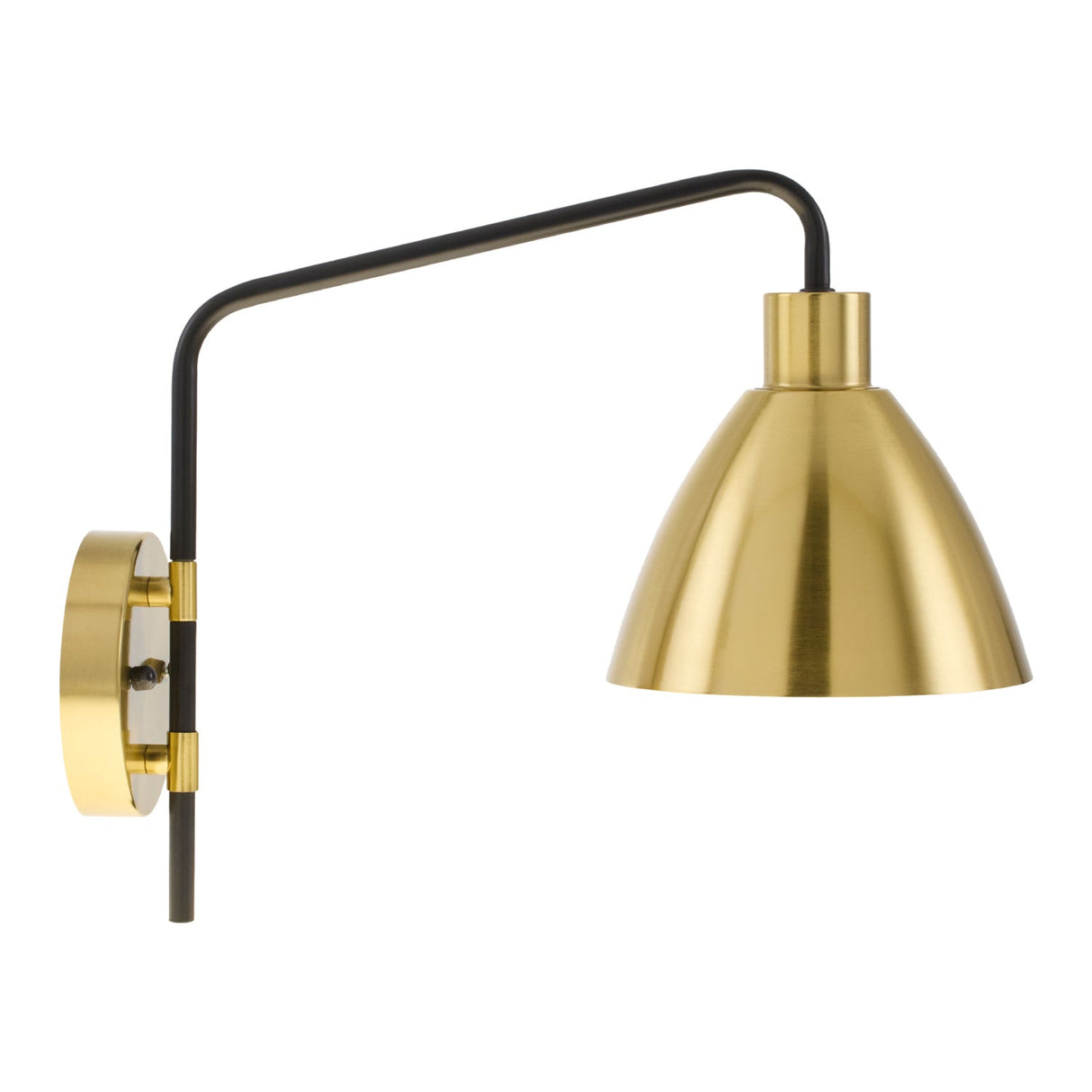 Modern European furniture - Gold Shade Wall Lamp - www.oroa.com