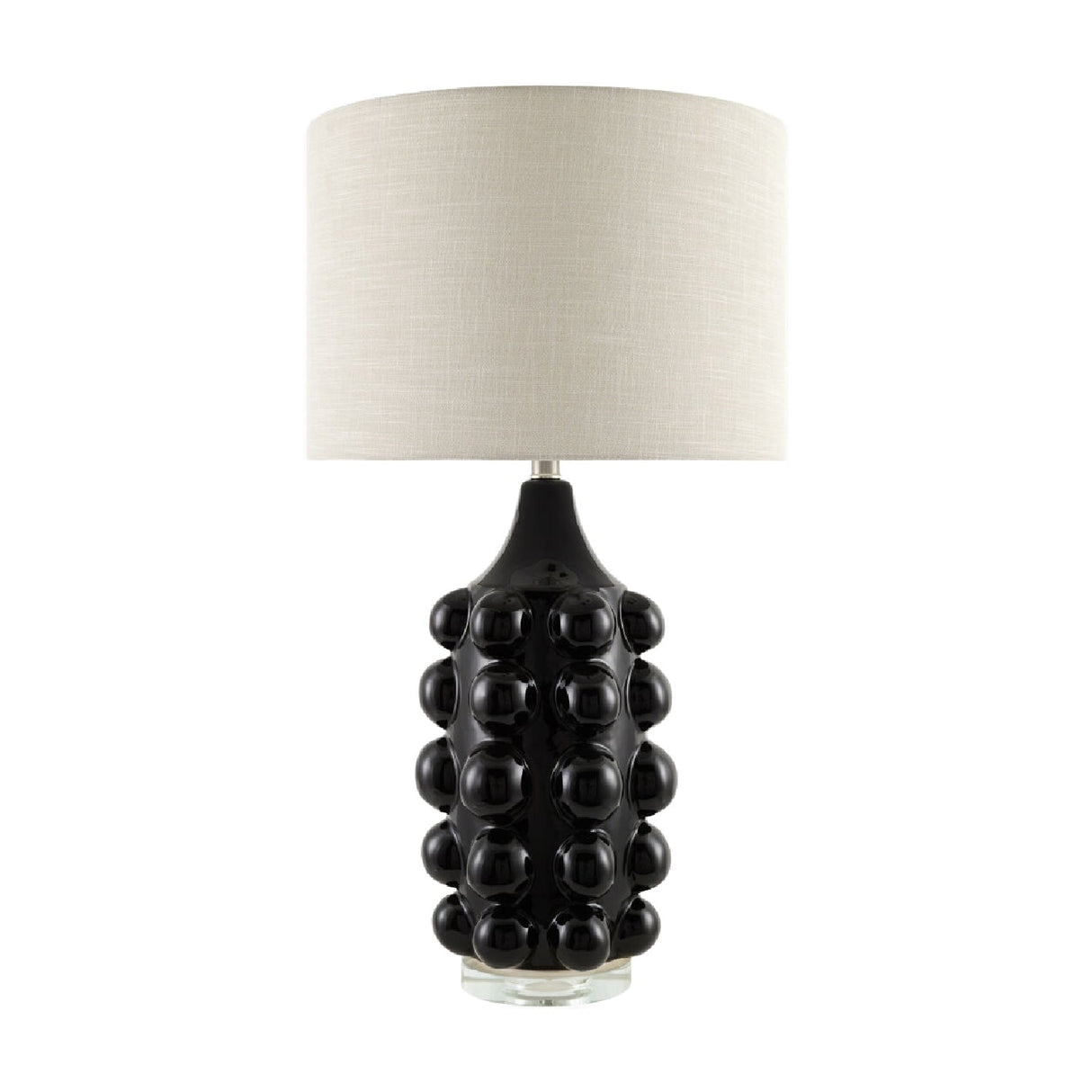Modern European furniture - Embellished Green Ceramic Table Lamp - www.oroa.com