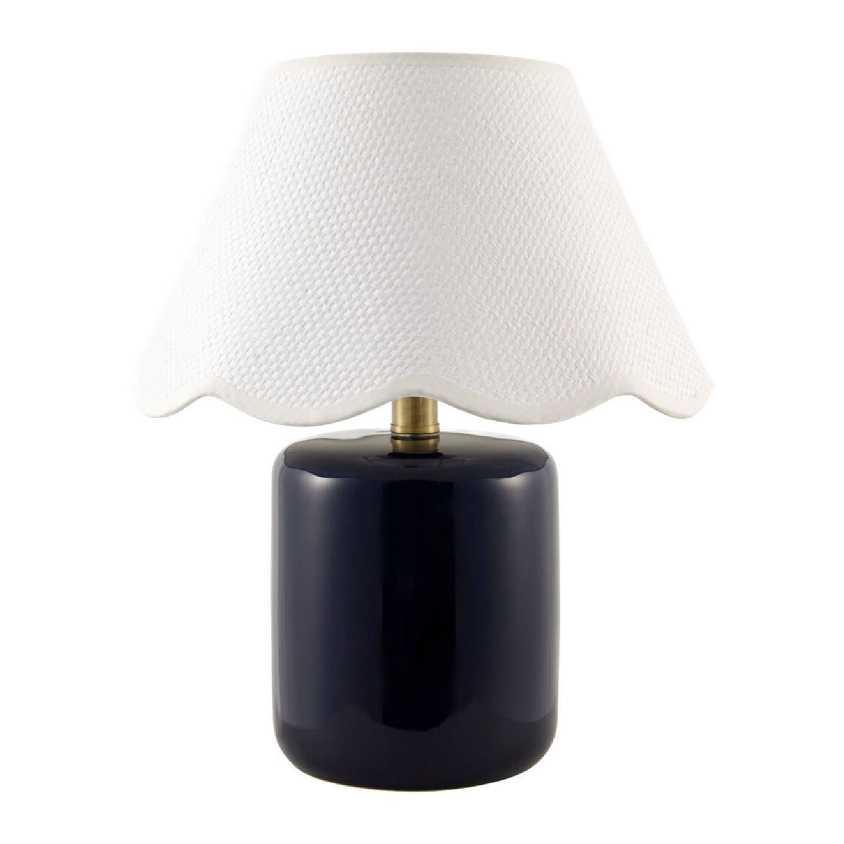 Modern European furniture - Scalloped Seagrass Ceramic Table Lamp - www.oroa.com