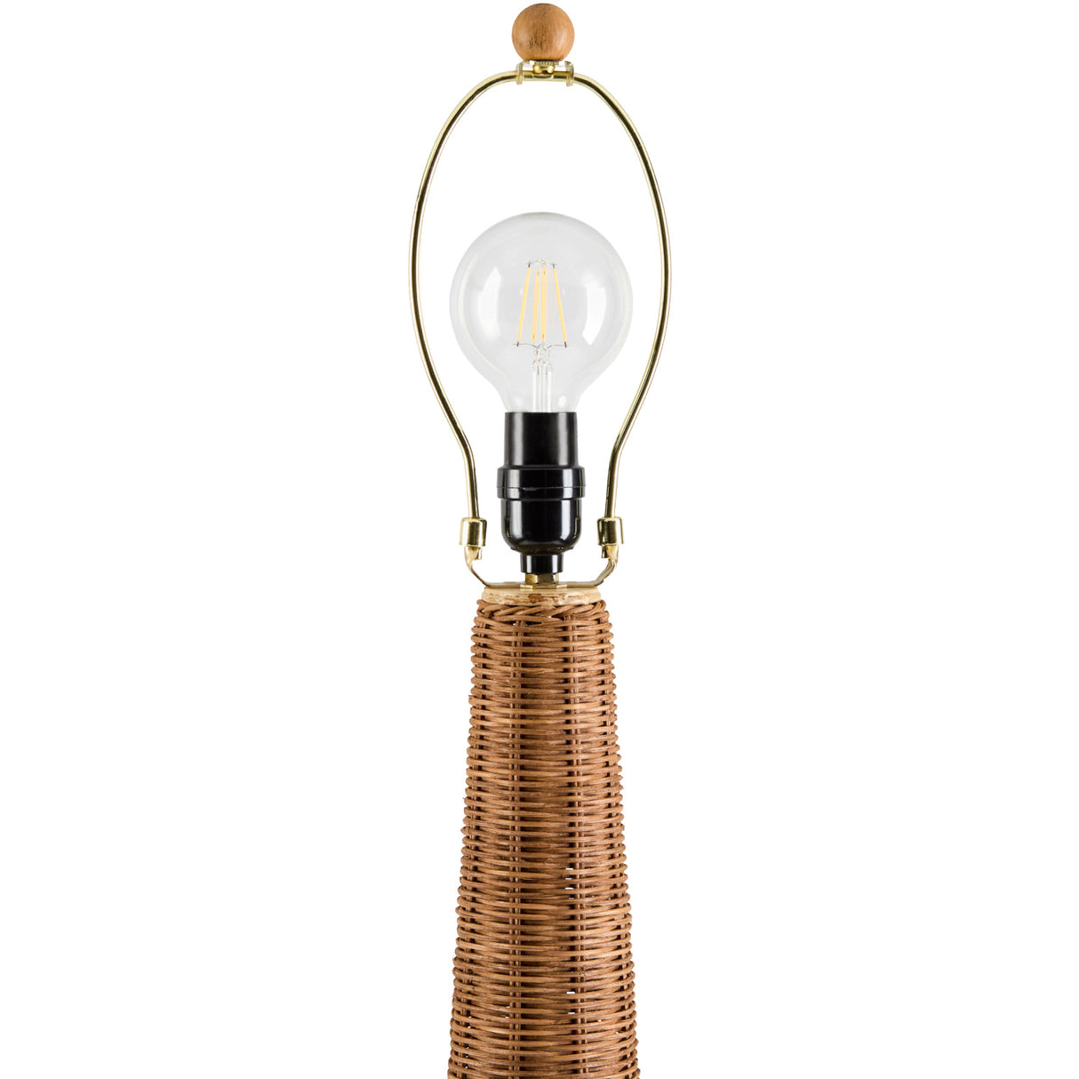 Rattan Dome Accent Floor Lamp | Oroa.com