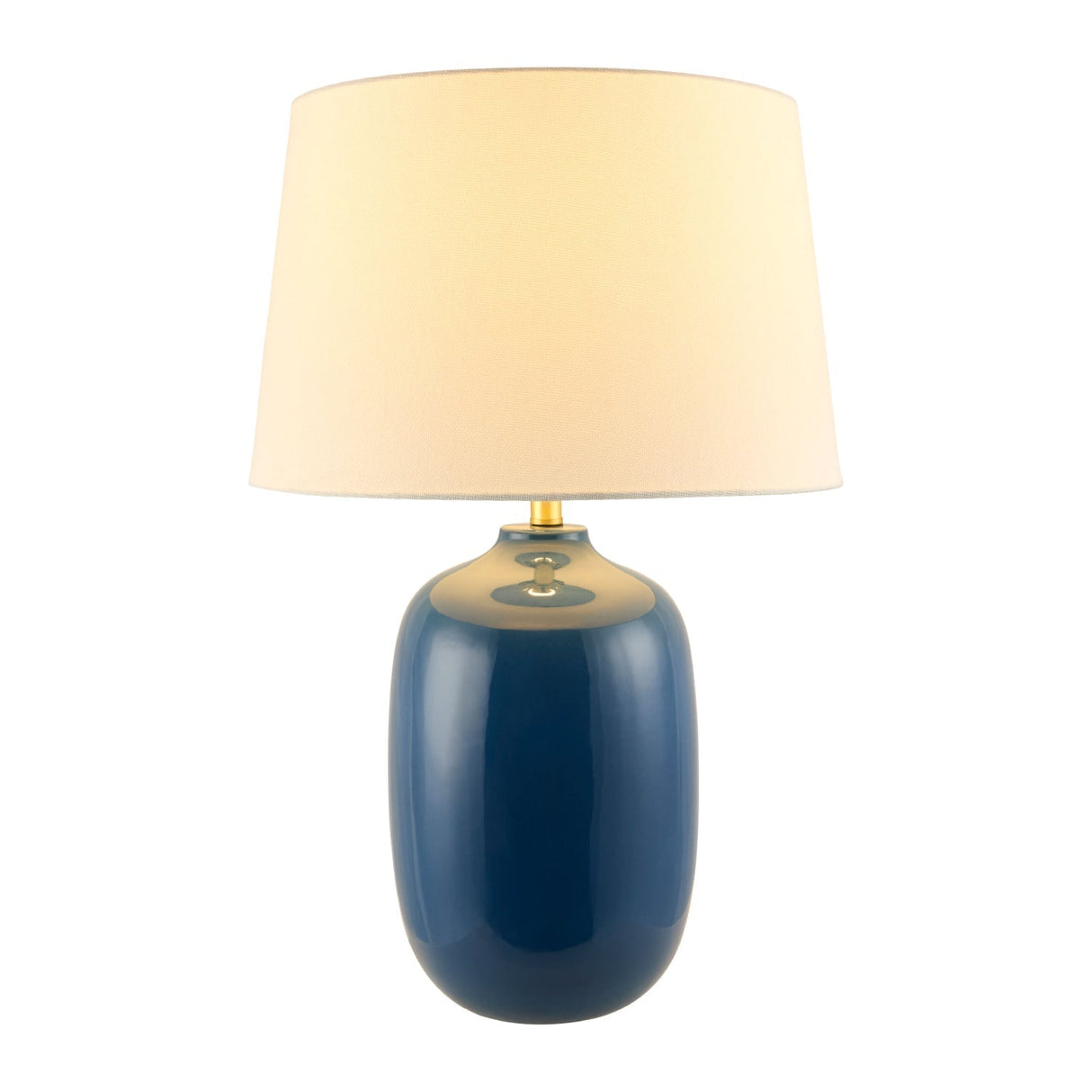 Modern European furniture - Blue Ceramic Accent Table Lamp - www.oroa.com