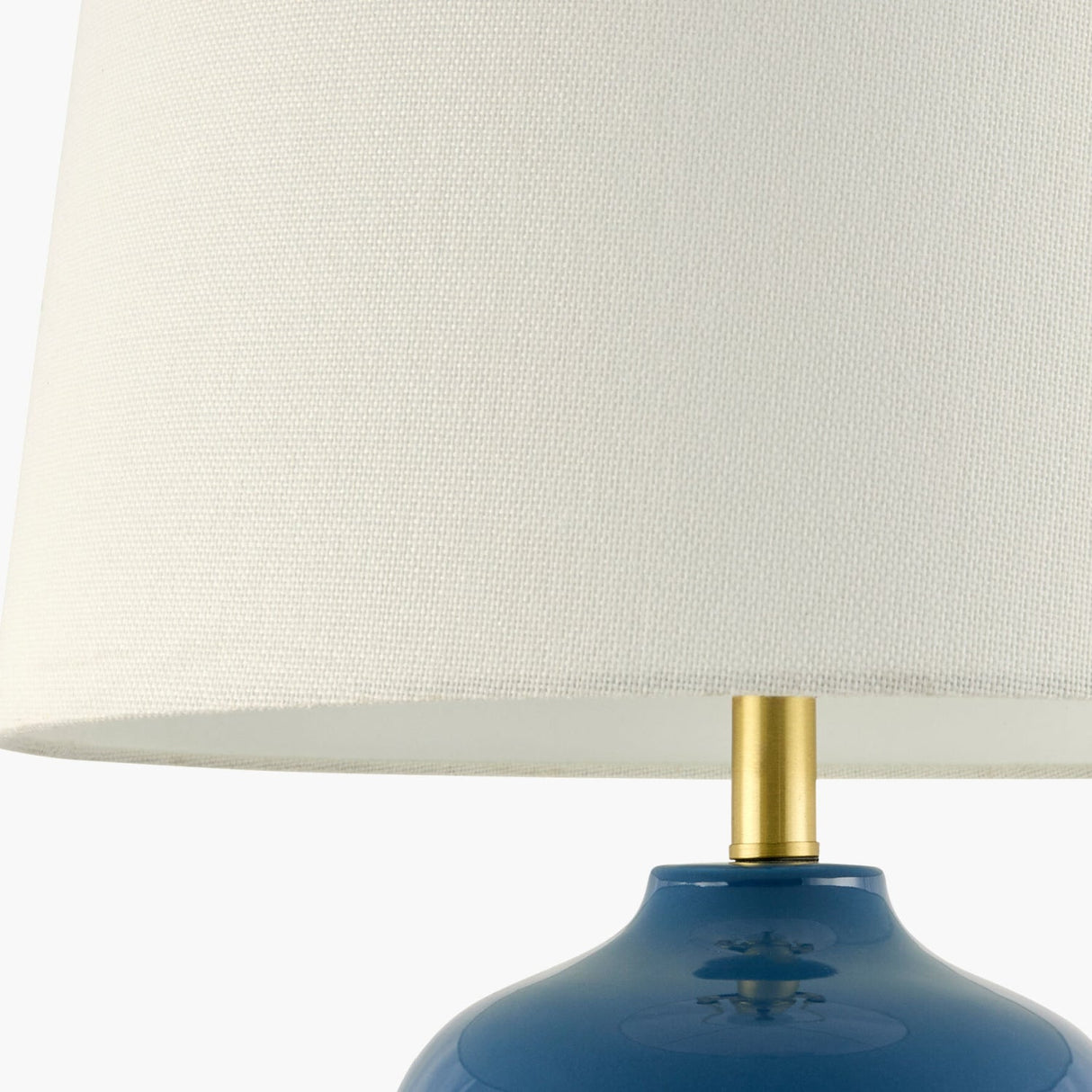 Modern European furniture - Blue Ceramic Accent Table Lamp - www.oroa.com
