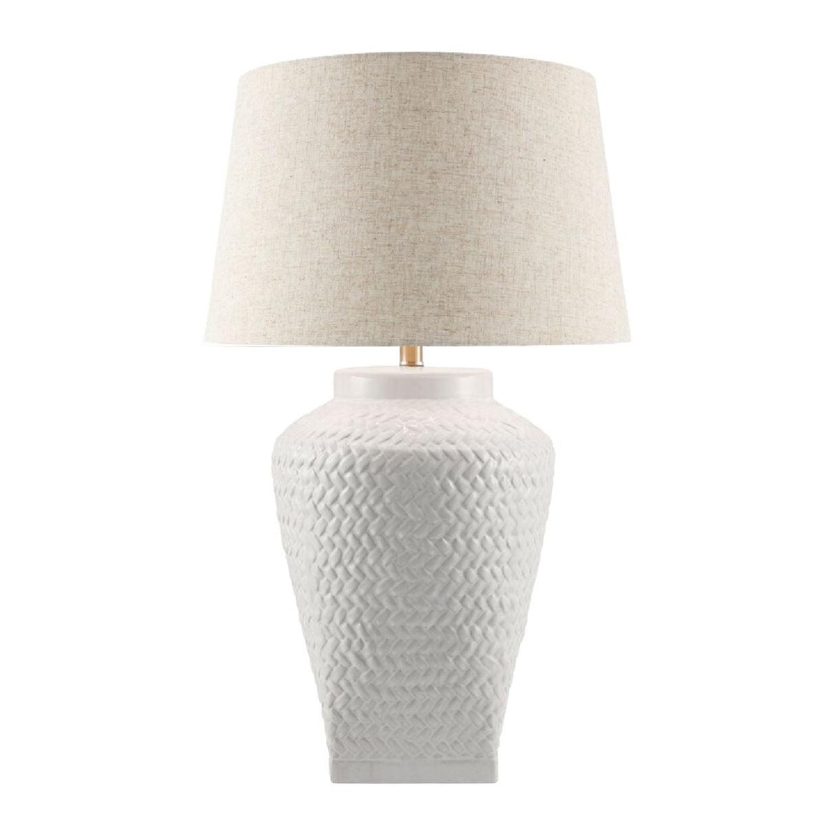 Modern European furniture - Carved Ceramic Accent Table Lamp - www.oroa.com