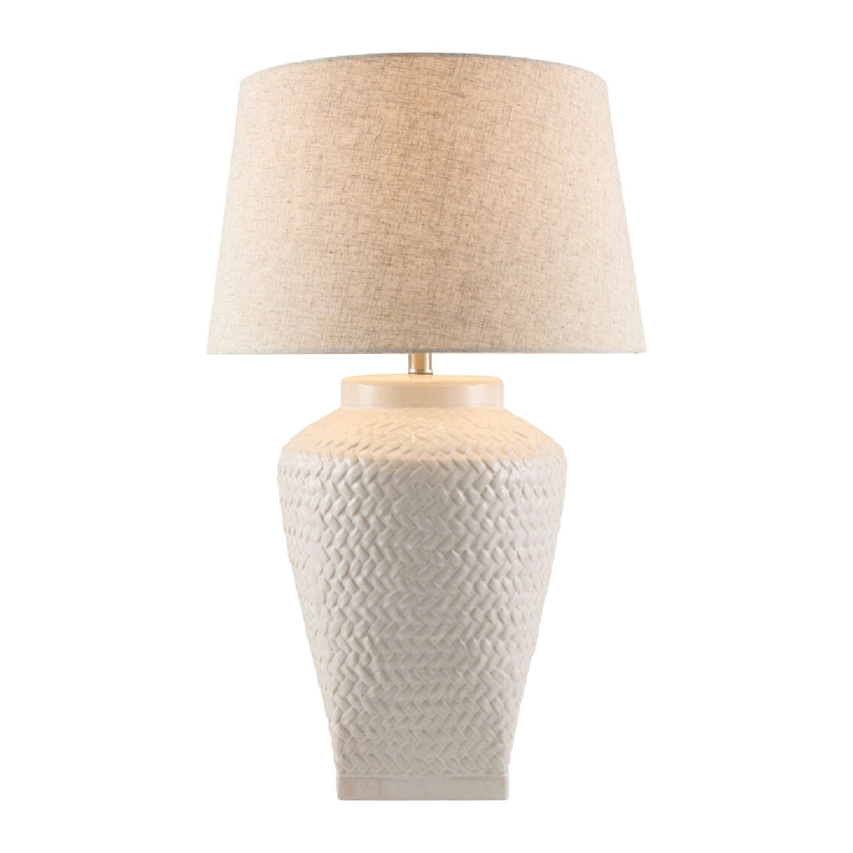 Modern European furniture - Carved Ceramic Accent Table Lamp - www.oroa.com