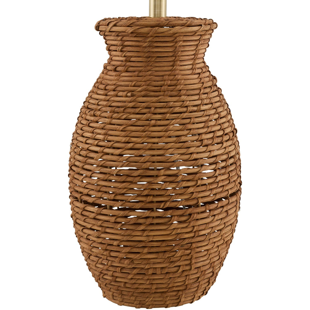 Modern European furniture - Painted Rattan Accent Table Lamp - www.oroa.com