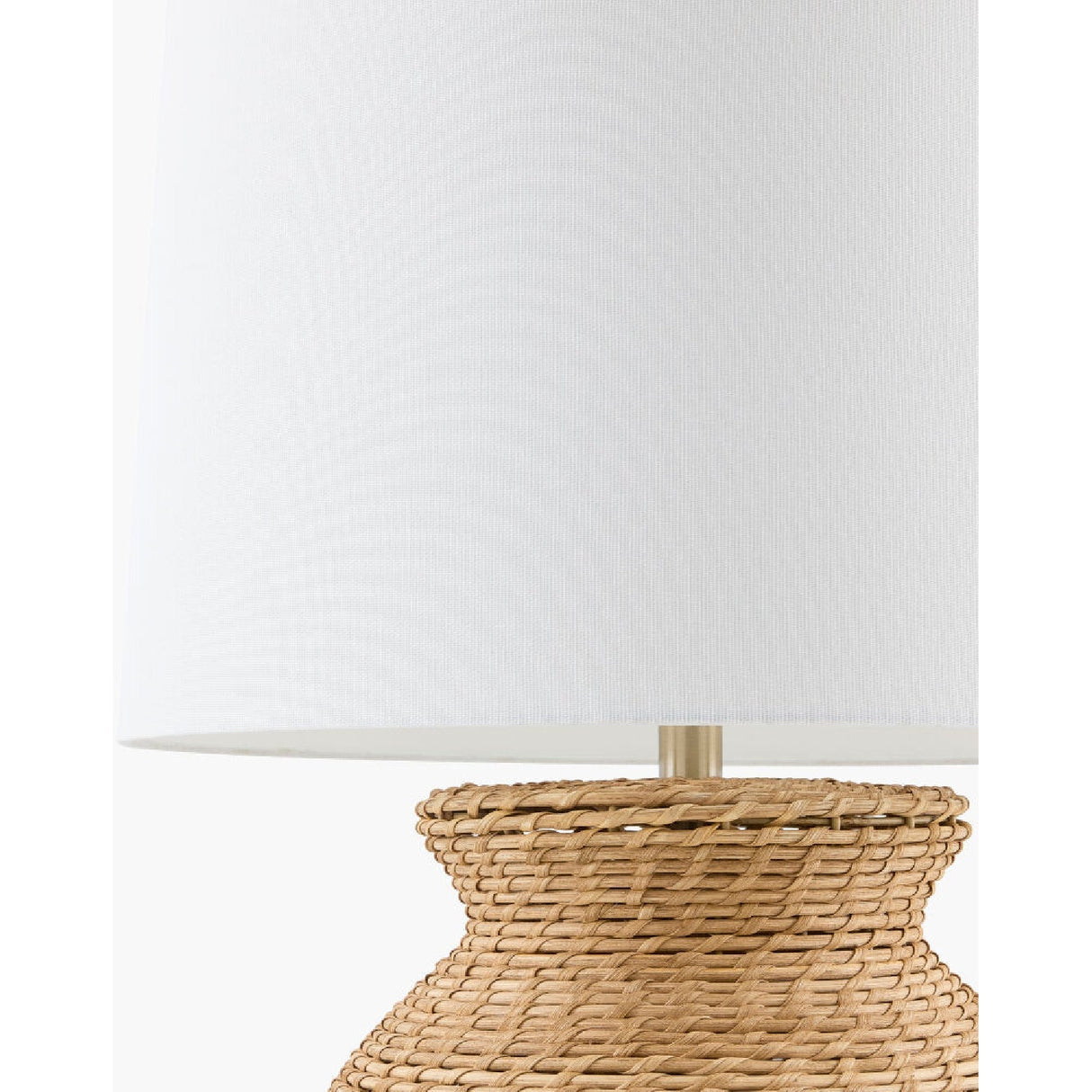 Modern European furniture - Natural Rattan Base Table Lamp - www.oroa.com