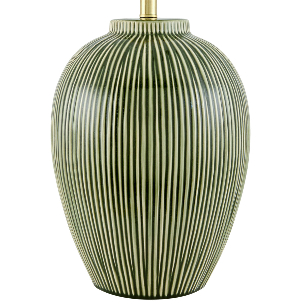 Modern European furniture - Hand-painted Green Ceramic Table Lamp - www.oroa.com