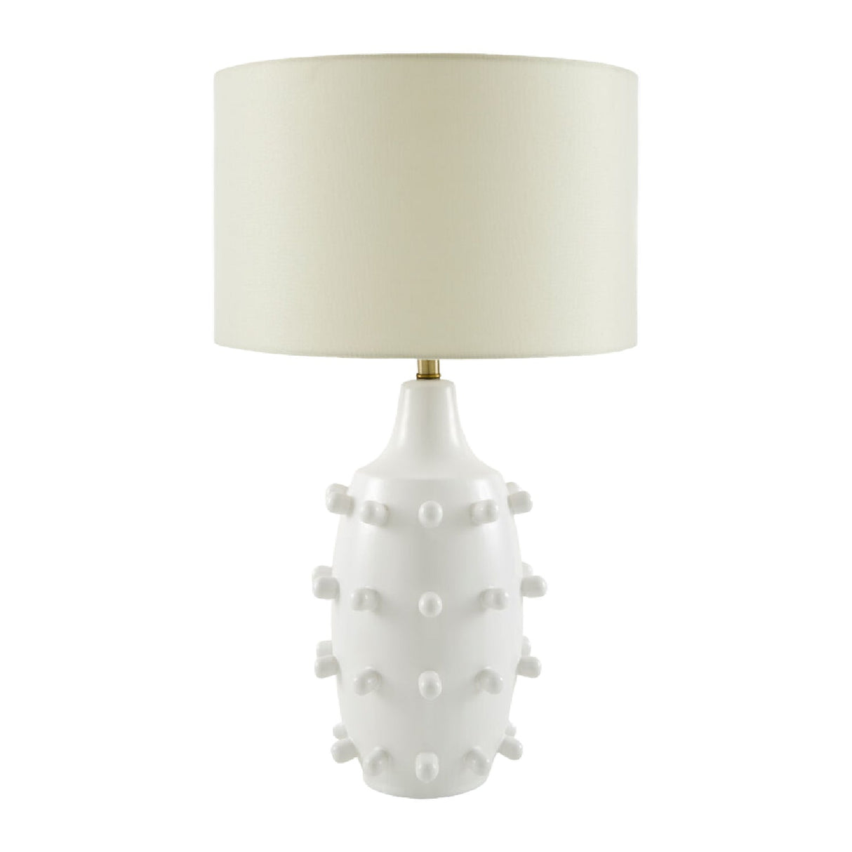 Modern European furniture - White Ceramic Table Lamp - www.oroa.com