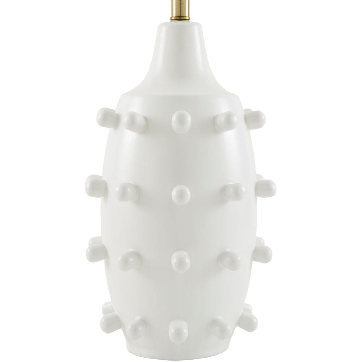 Modern European furniture - White Ceramic Table Lamp - www.oroa.com