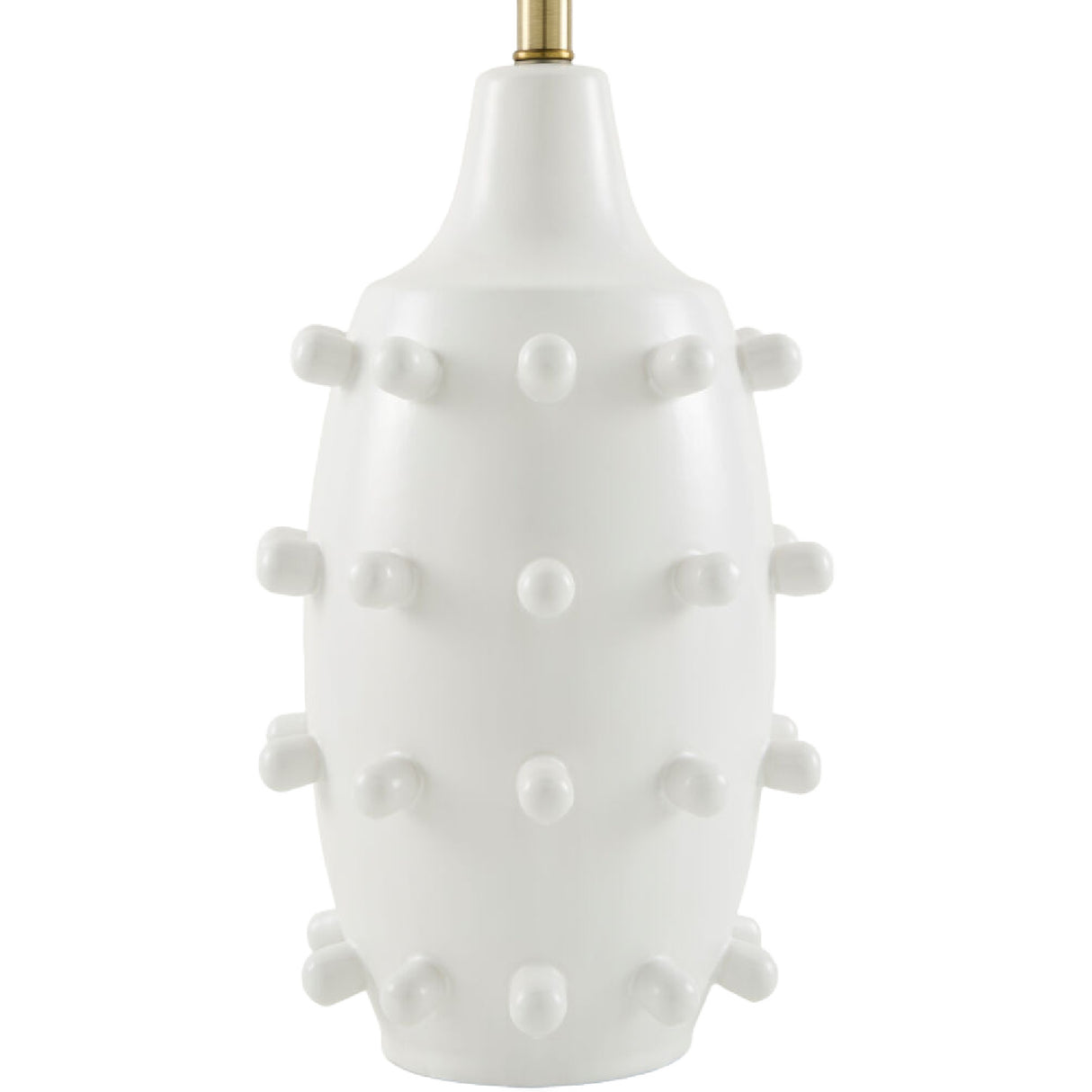 Modern European furniture - White Ceramic Table Lamp - www.oroa.com