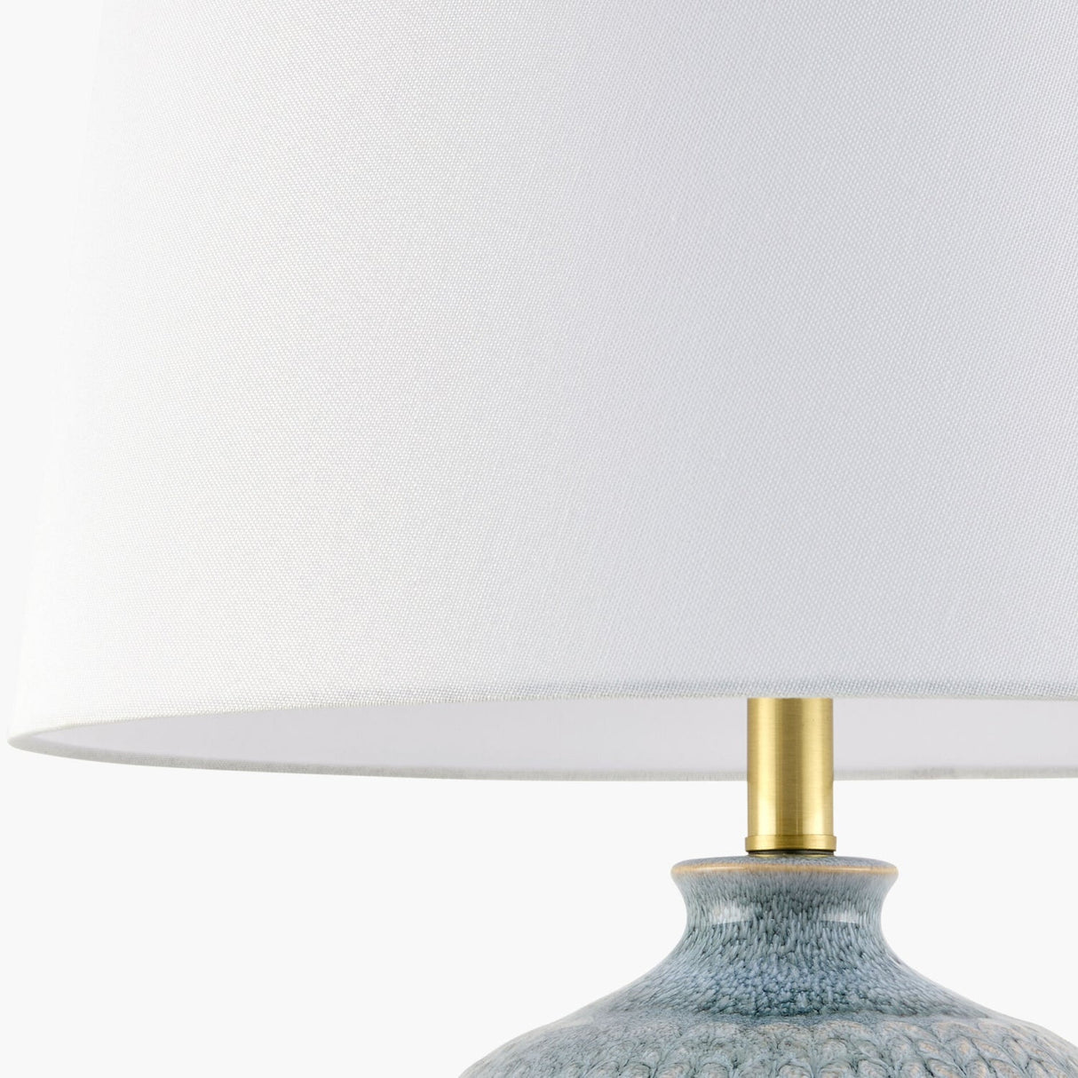 Modern European furniture - Two-Toned Blue Ceramic Table Lamp - www.oroa.com