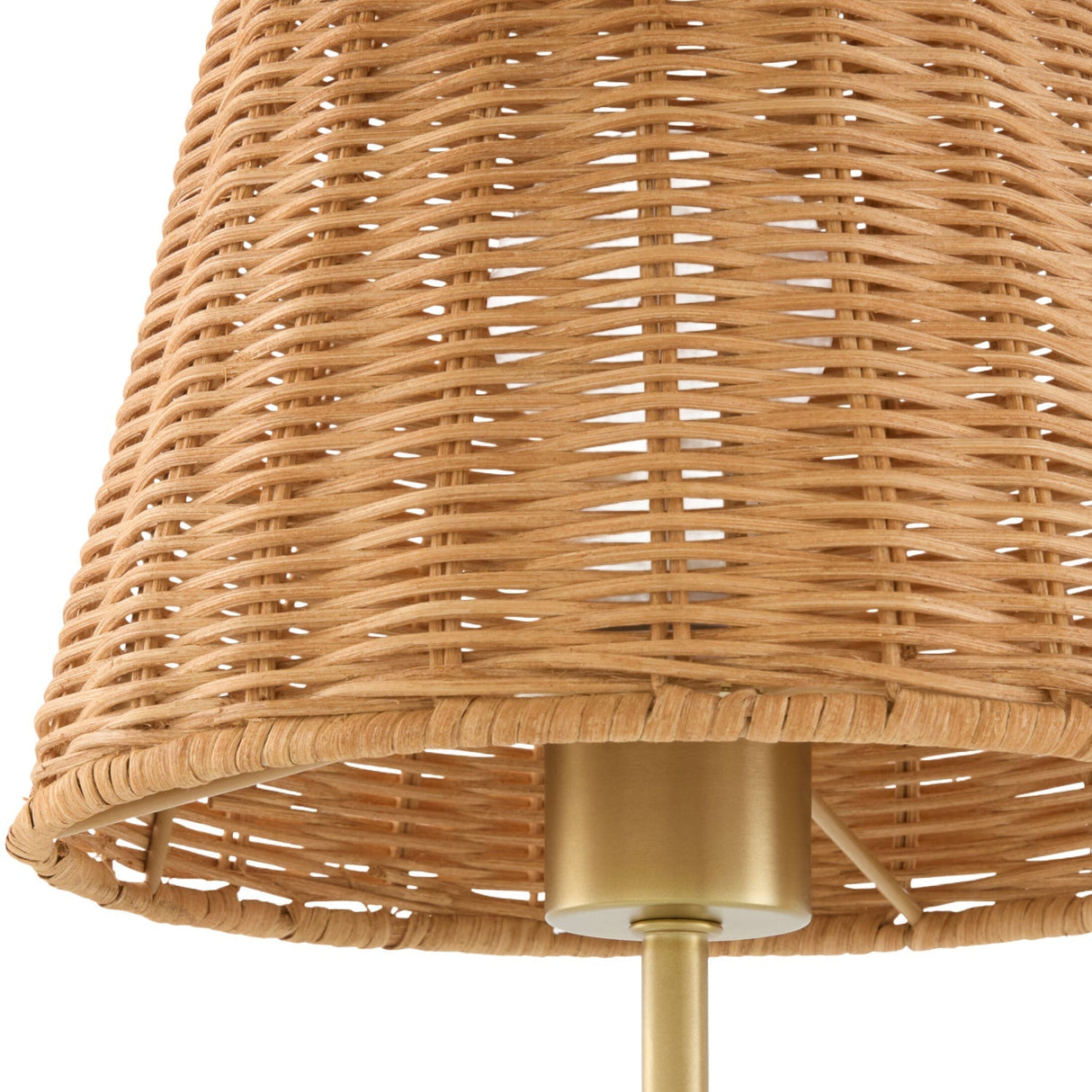 Modern European furniture - Rattan Shade Wall Lamp - www.oroa.com