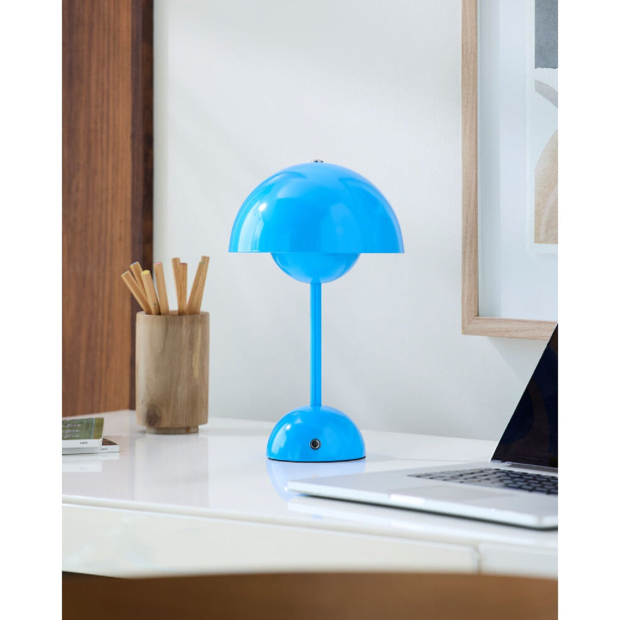 Modern European furniture - Painted Metal Dome Table Lamp - www.oroa.com