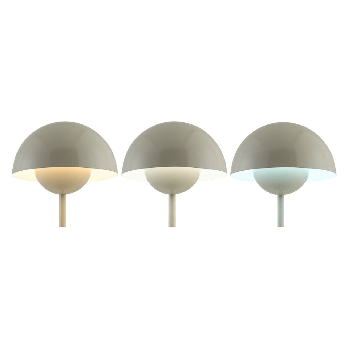 Modern European furniture - Painted Metal Dome Table Lamp - www.oroa.com
